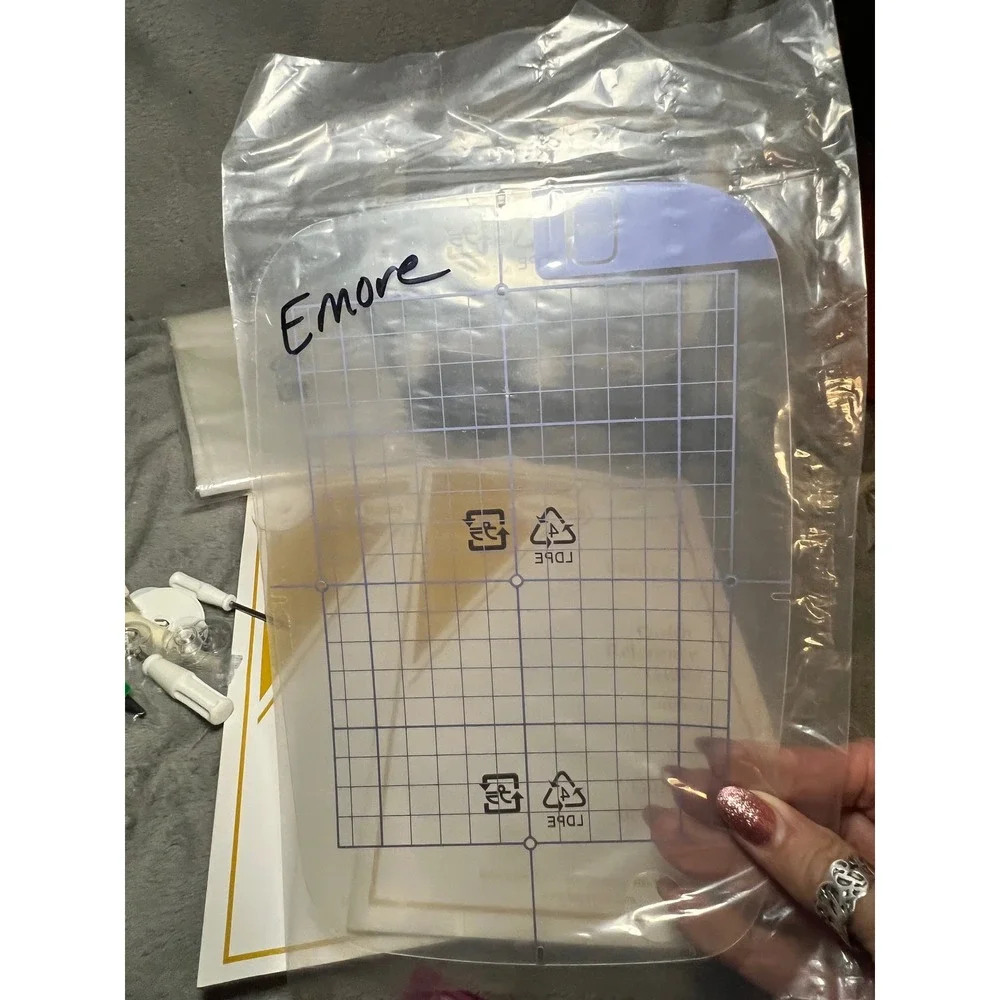 Baby Lock Emore BLMR Embroidery Machine Accessory Kit New Unused Hoop Manuals